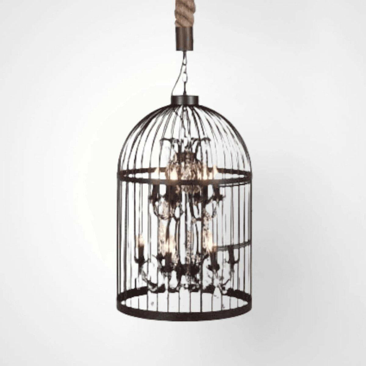 Bird Cage Chandelier Light.