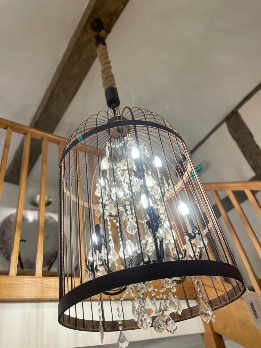Bird Cage Chandelier Light.