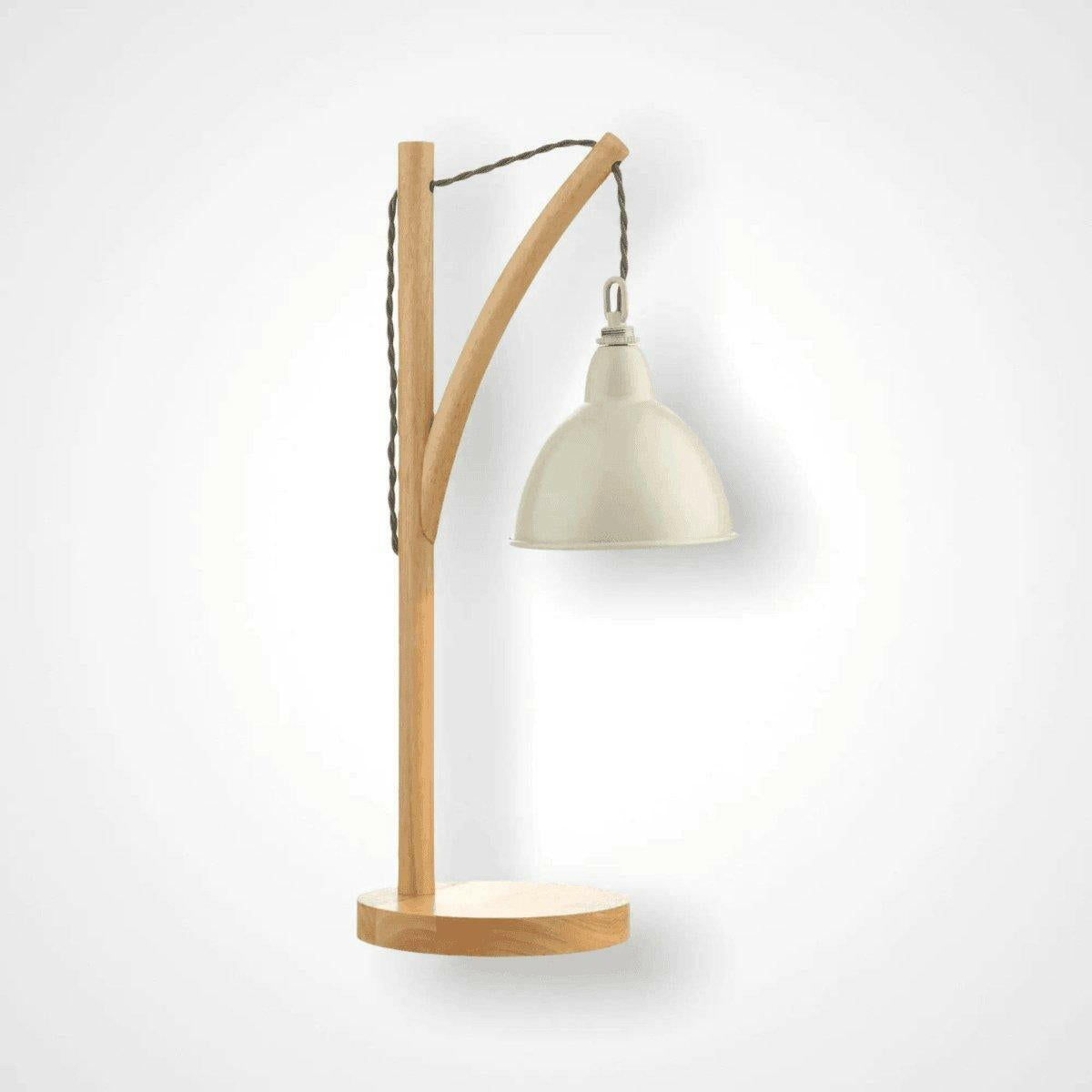 Blyton 1 Light Table Lamp complete with Painted Shade.