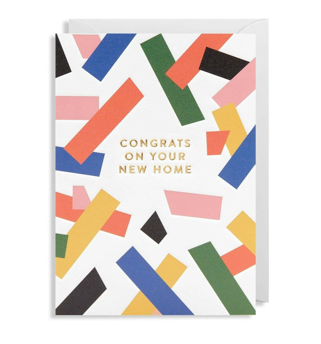 Congrats On Your New Home Greeting Card.