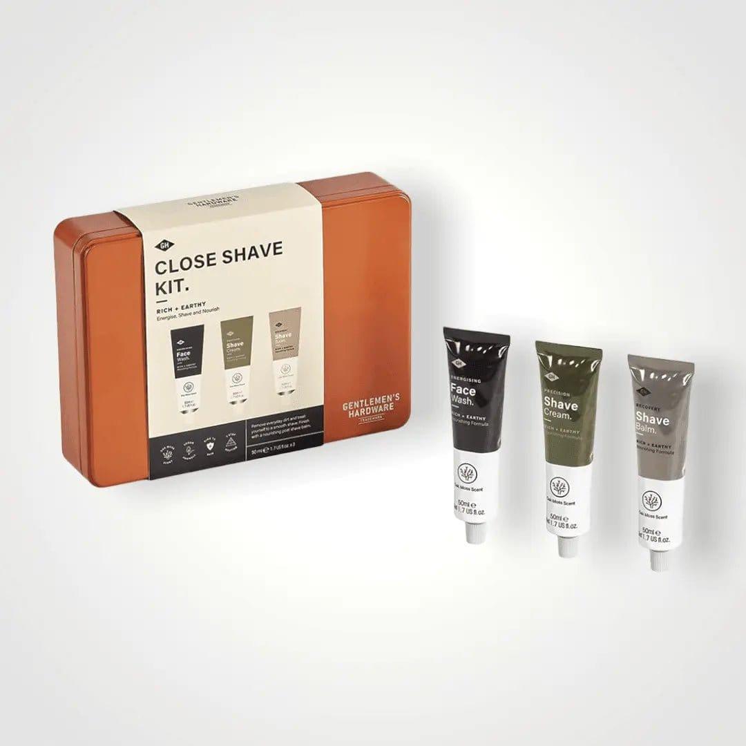 Gentlemen's Hardware Close Shave Kit.