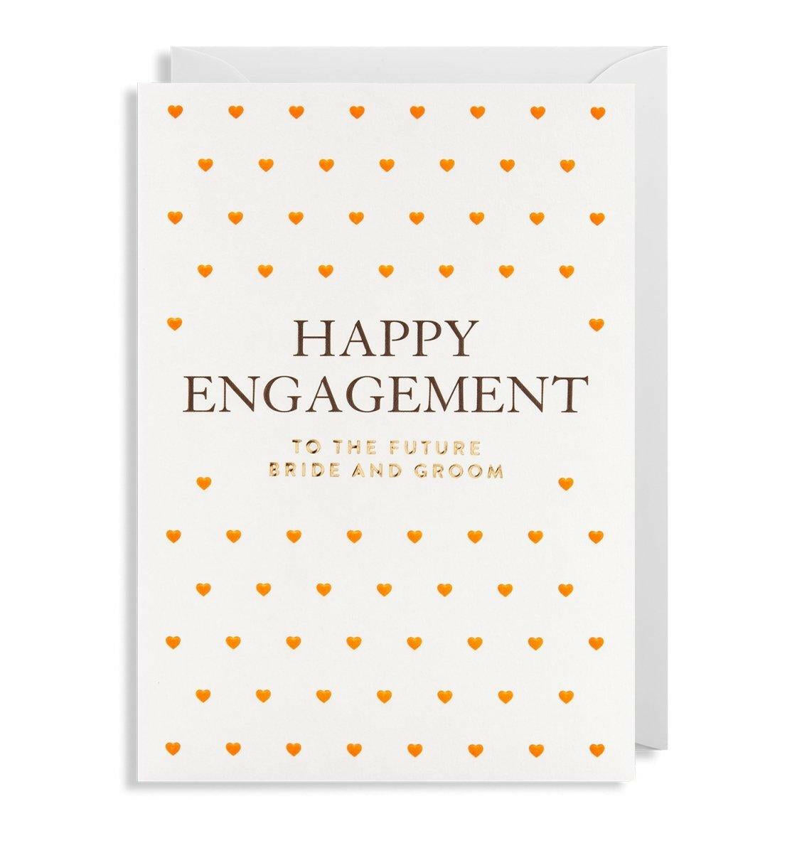 Happy Engagement Greeting Card.