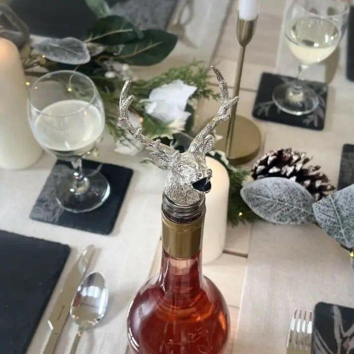 Just Slate Stag Bottle Pourer.