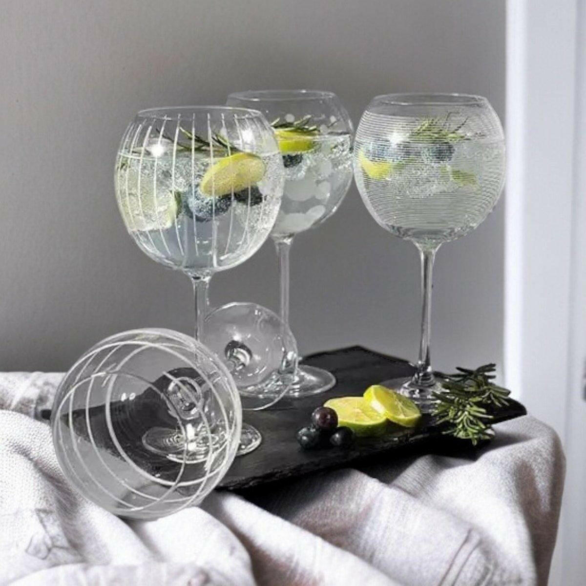 Mikasa Cheers Gin Balloon Glasses.