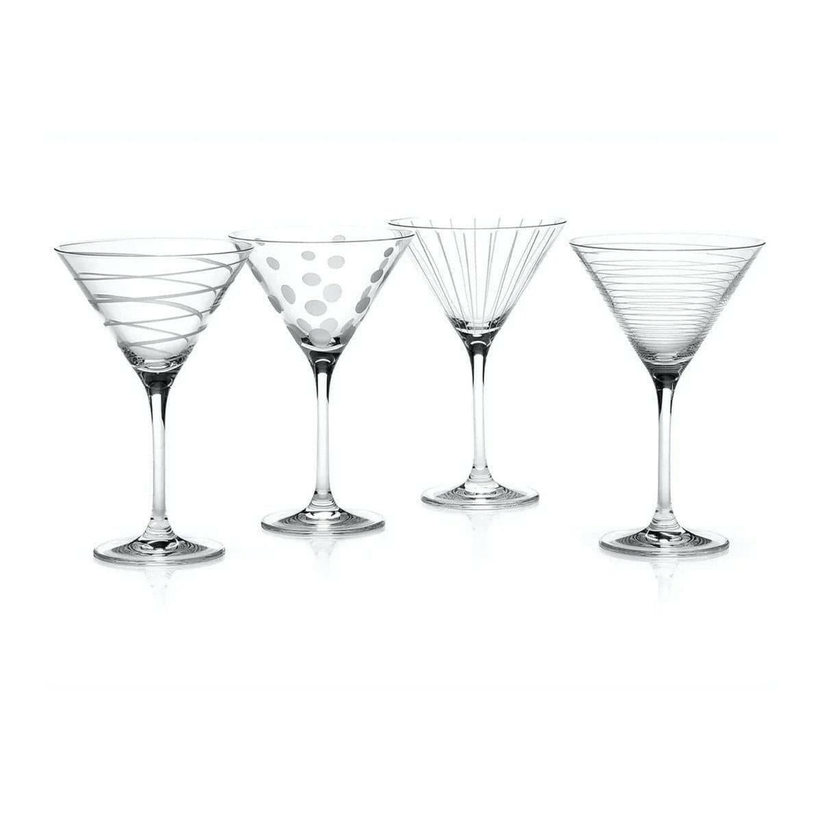 Mikasa Cheers Martini Glasses.