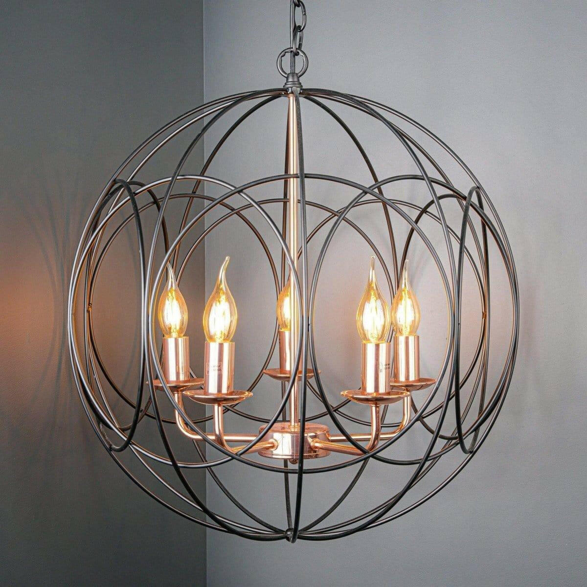 Phoenix 5 Light Pendant.