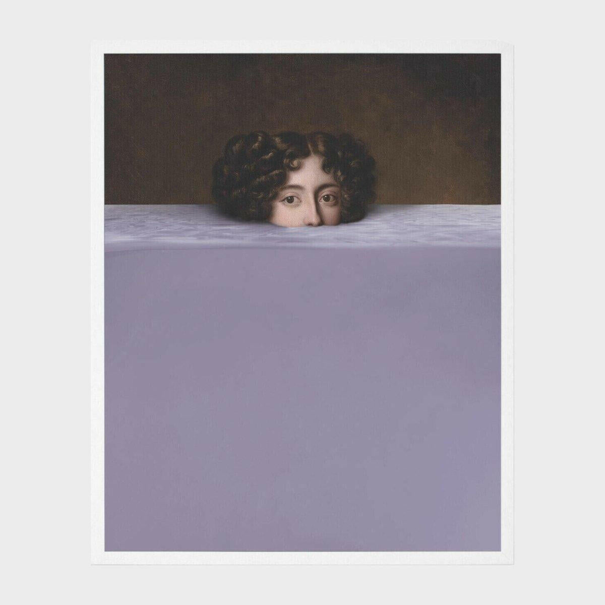 Submerged - Lavender Lady Wall art.