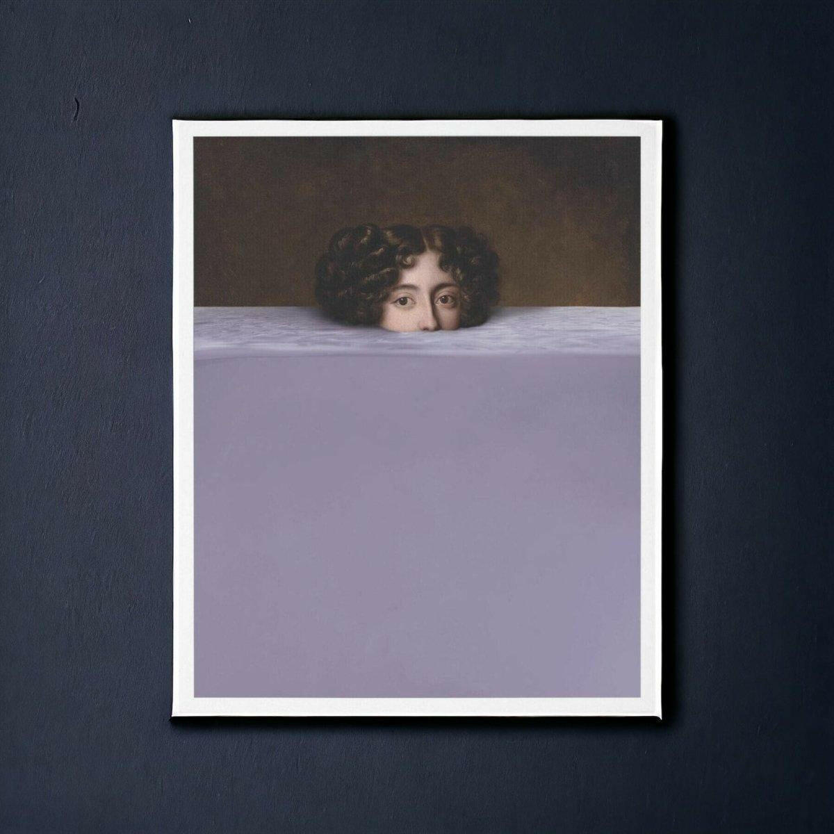 Submerged - Lavender Lady Wall art.