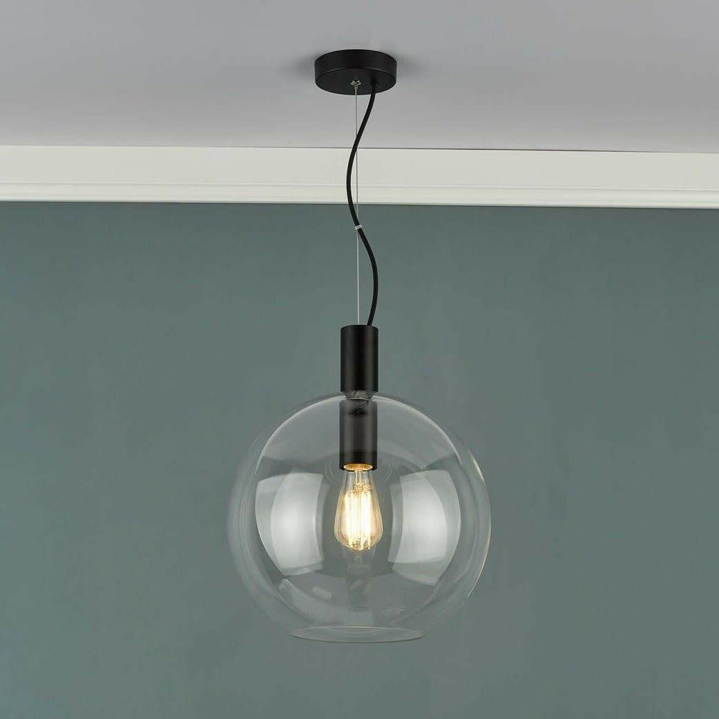 Zula 1 Light Gold Pendant Light.