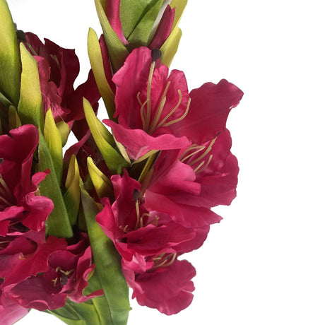 Artificial Pink Gladioli Stem