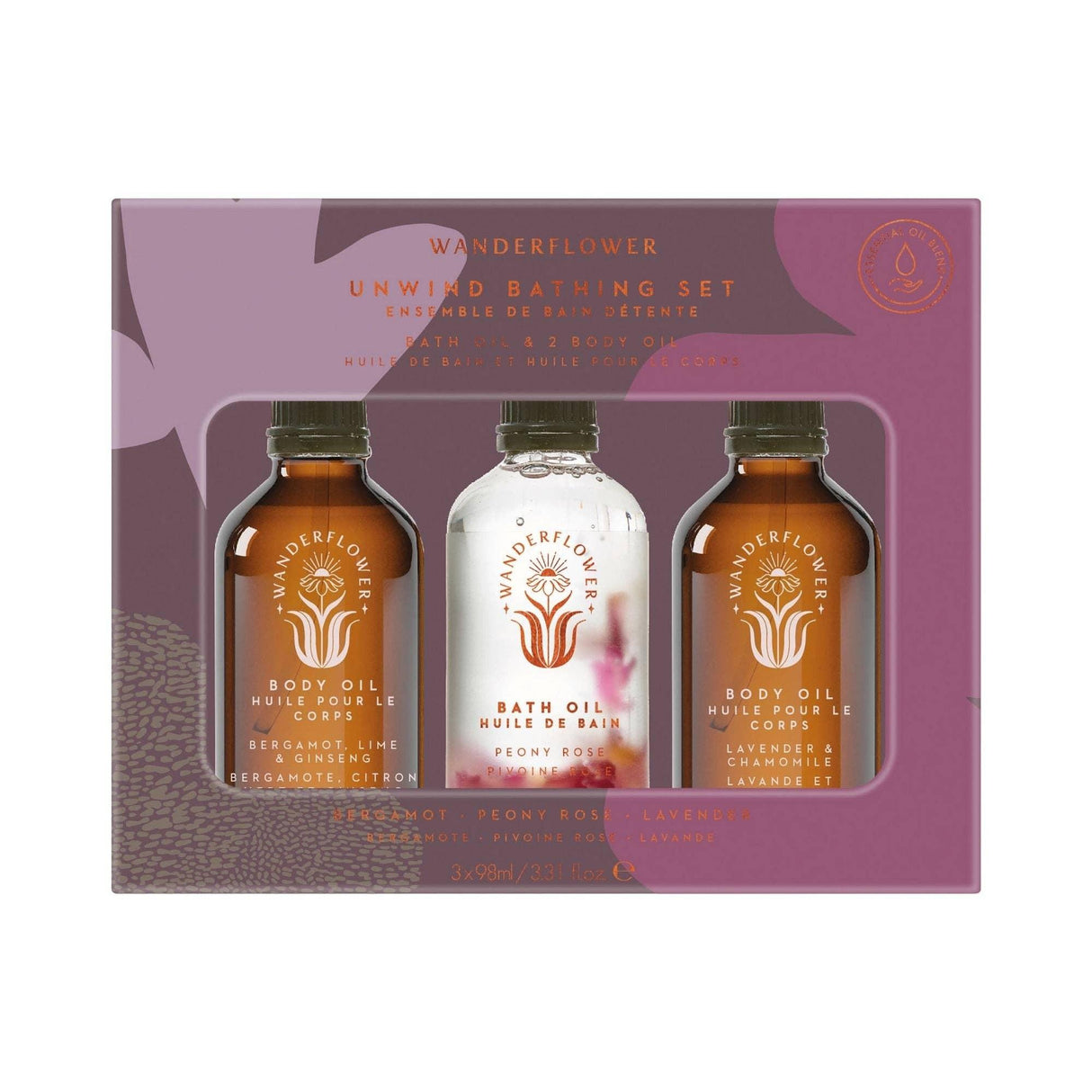 Wanderflower - Unwind Bathing Set