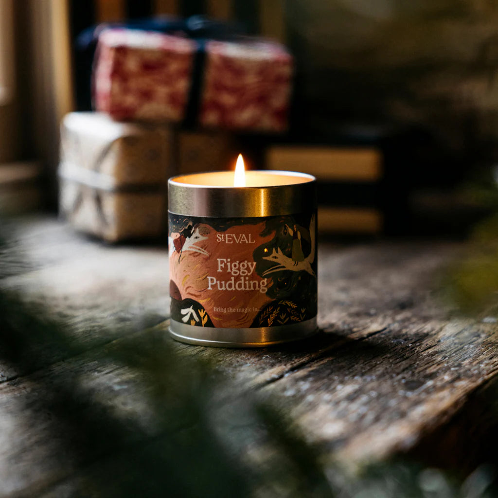 Figgy Pudding Scented Tin Candle