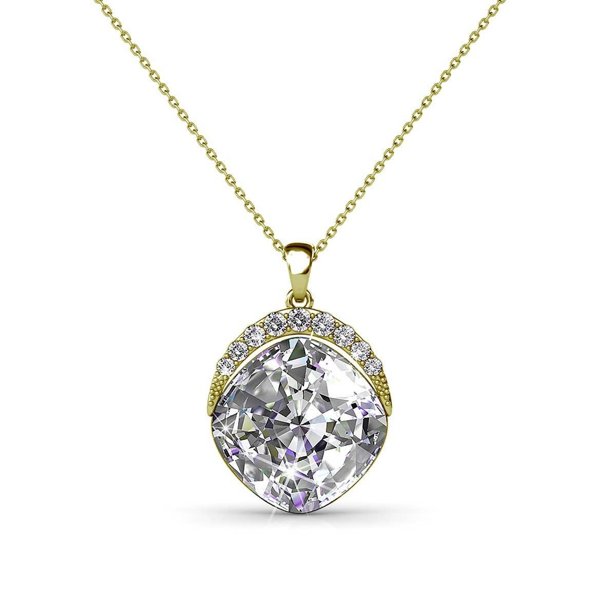 CARALI / MYC Paris - Tiffy Pendants - Gold and Crystal