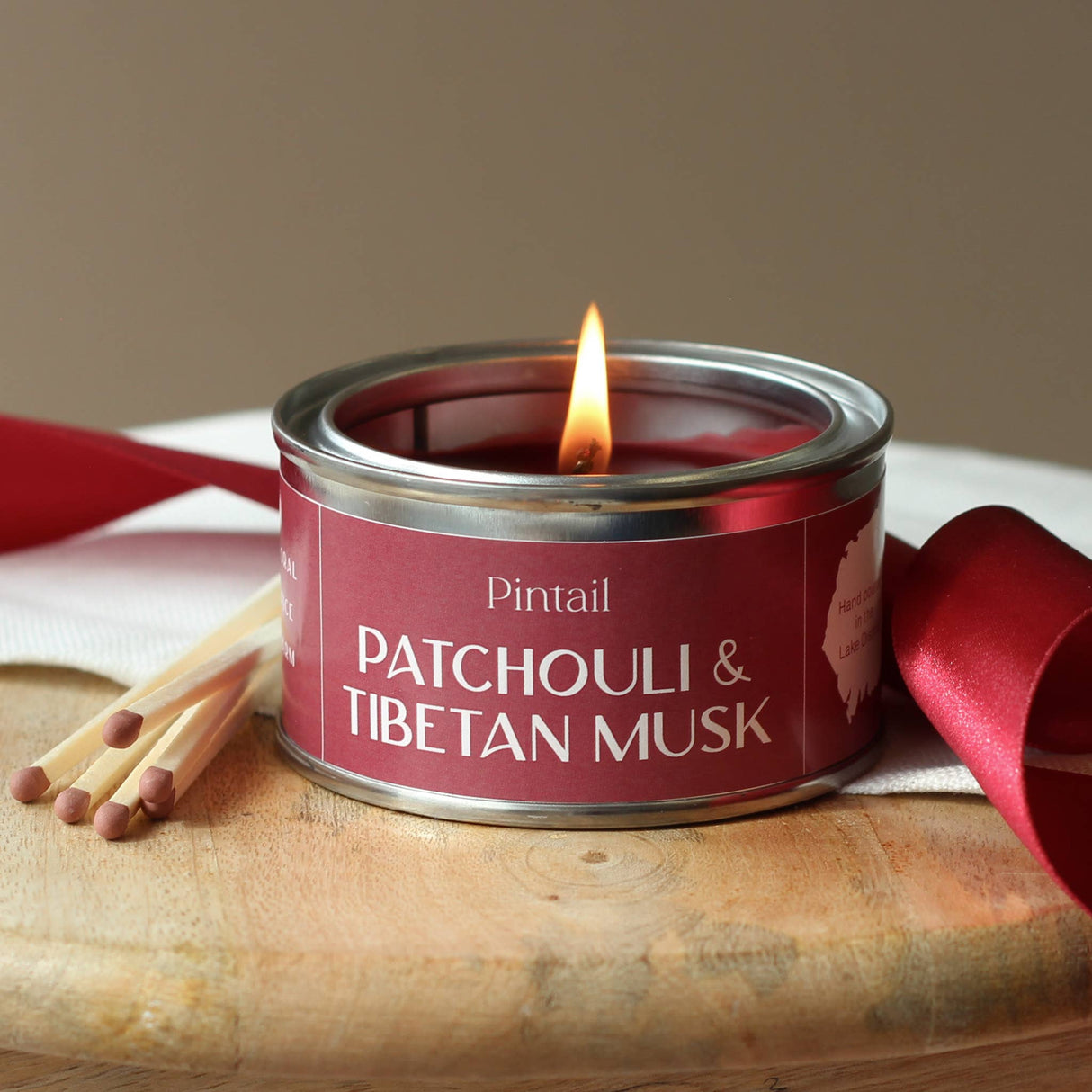 Pintail Candles | Avalon Home - Patchouli and Tibetan Musk Paint Pot Candle | Small Candles