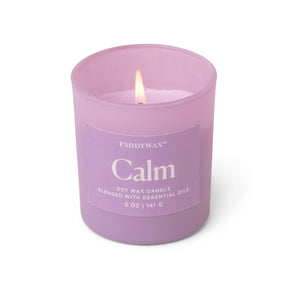 Designworks Collective - Paddywax Wellness Glass Candle - Lavender - Calm.