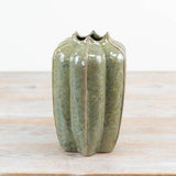 Gainsborough Giftware x Portland Living - Green Seeded Pod Vase, 23cm