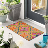 Natural coir doormat designed for durability and effective dirt removal at your doorstep