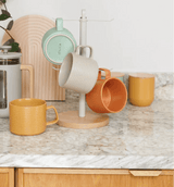 KitchenCraft Idilica Stacking
Stoneware Mugs, Set of 4, 400ml.