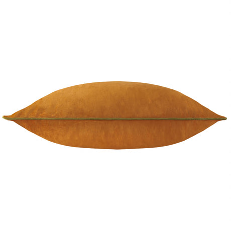 Ginger and Olive Velvet Cushion