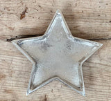 Gainsborough Giftware x Portland Living - Silver Star Plate, 15cm