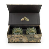 The Set of 2 Candles Acanthus Forest