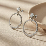CARALI / MYC Paris - Ariel Earrings - Silver and Crystal