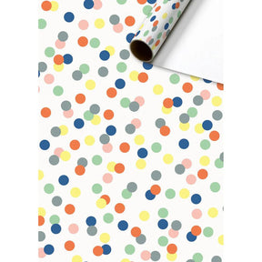 Spotty Coloured Roll Wrap.