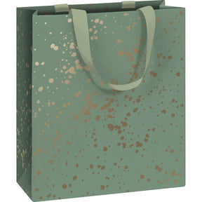 Green and Gold Gift Bag.