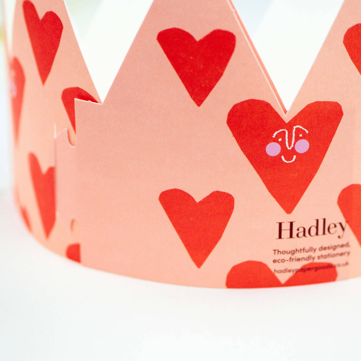 Hadley - Loved Party Hat Card