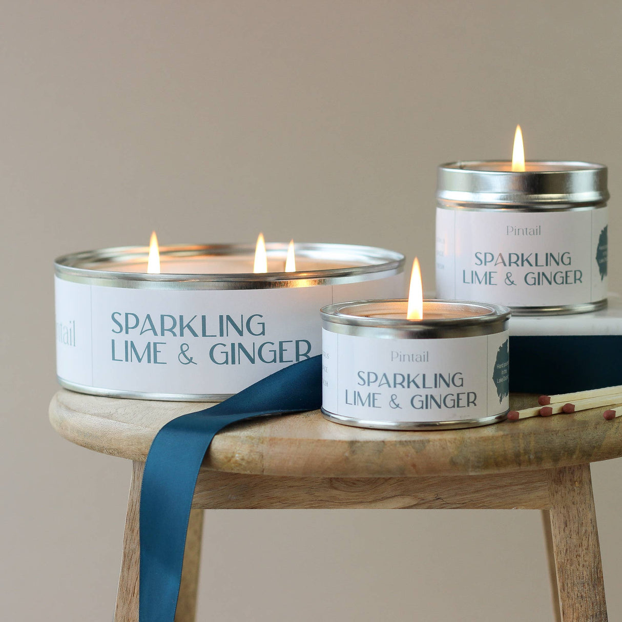 Pintail Candles | Avalon Home - Sparkling Lime and Ginger Paint Pot Candle | Small Candles