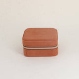 BOHM Paris - Square corduroy jewelry box: Green.