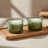 Set of 2 Candles Vintage Fruits