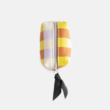 Luxury Caroline Gardner mini cube cosmetic bag, elegant travel organizer with chic design and premium craftsmanship