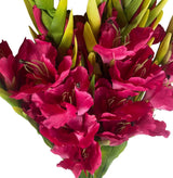 Artificial Pink Gladioli Stem
