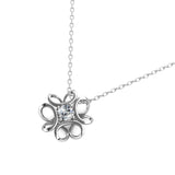 CARALI / MYC Paris - Daffodil Pendants - Silver and Crystal