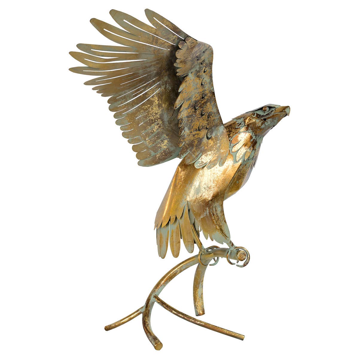 Febland - Gold Eagle Sculpture