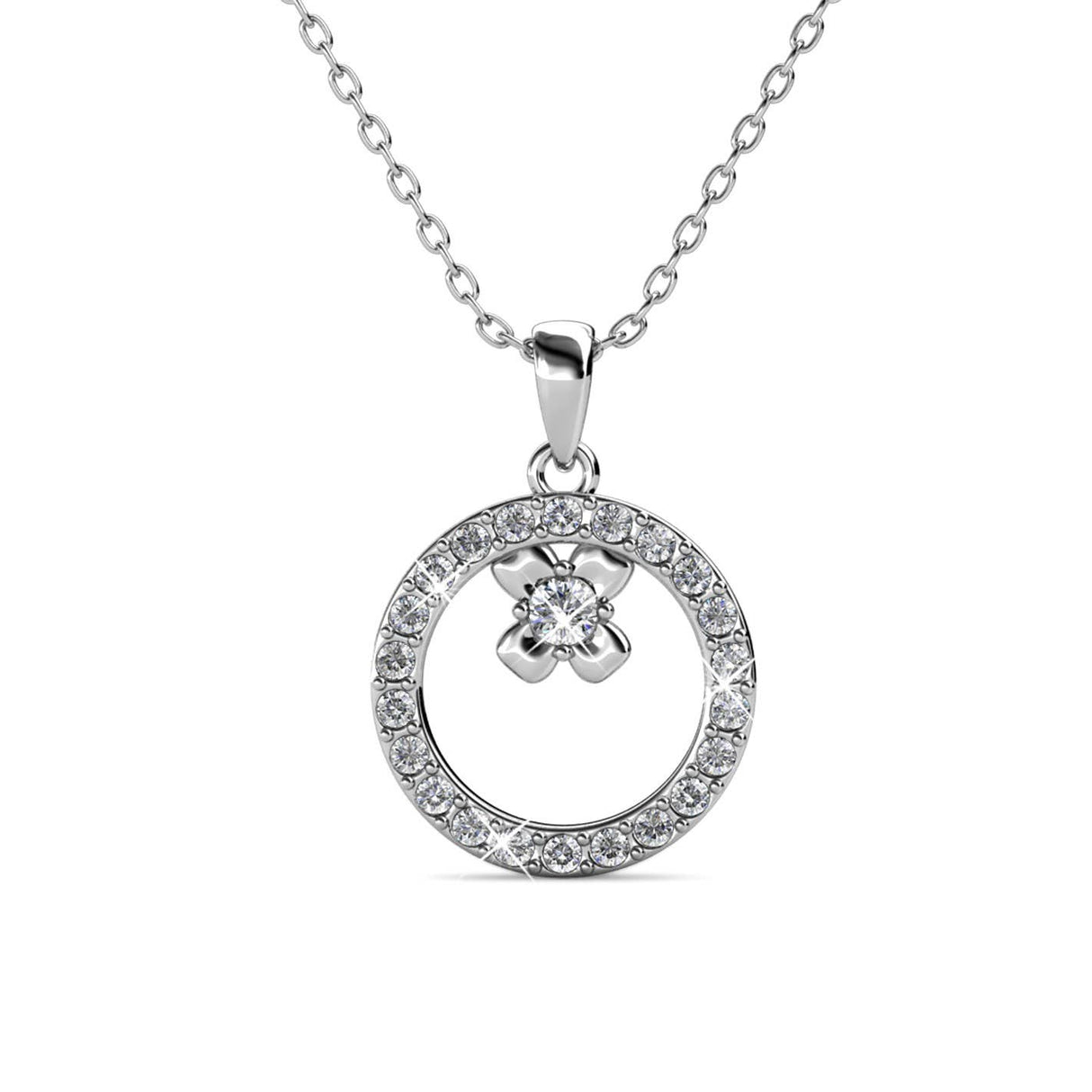 CARALI / MYC Paris - Eliza Pendants - Silver and Crystal