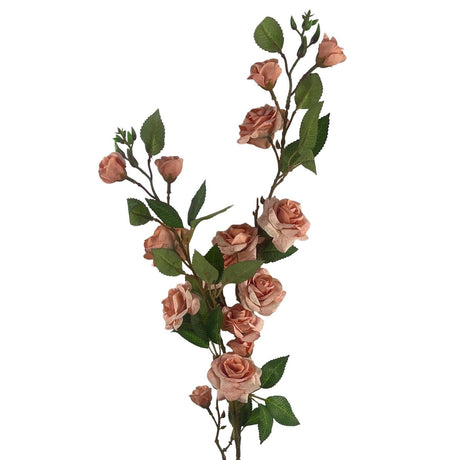 Artificial Pink Rose Stem