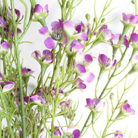 Leaf Design UK LTD - Pack 6x 100cm Artificial Foliage Stem Flowers - Purple