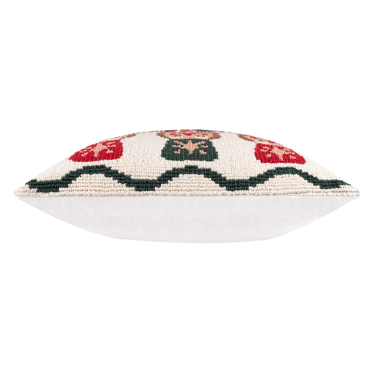 Riva Home - Nutcracker Trio Tufted Cushion Multicolour: Multi / Polyester Filled / 45 x 45cm