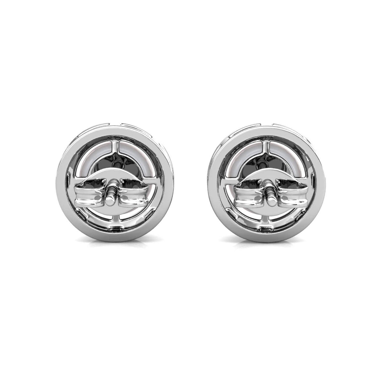 CARALI / MYC Paris - Circlet Pearl Earrings - Silver and Crystal