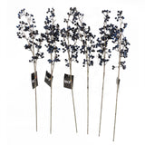 70cm Artificial Blue Christmas Berry Spray – Realistic Faux Stem