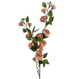Artificial Pink Rose Stem