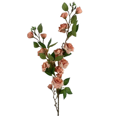 Artificial Pink Rose Stem