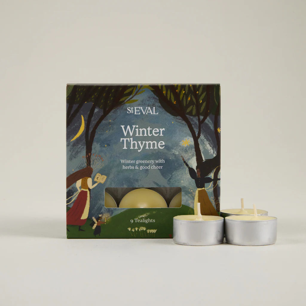 Winter Thyme Scented Christmas Tealights