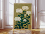 Japanese Chrysanthemum Art Print A3