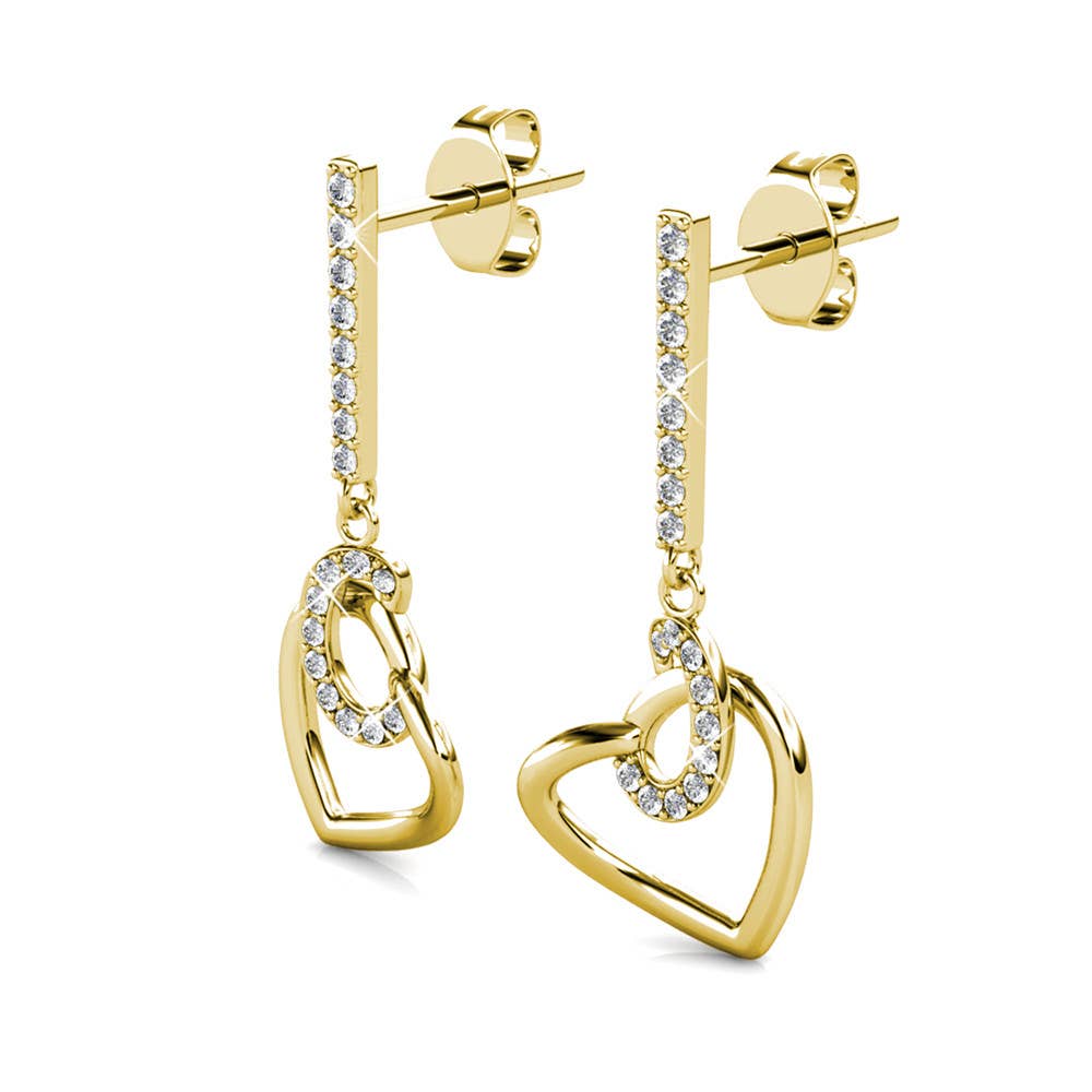 CARALI / MYC Paris - Allure Earrings - Gold and Crystal