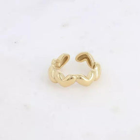 Ring - multi heart ring.