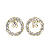 CARALI / MYC Paris - Eliza Earrings - Gold and Crystal
