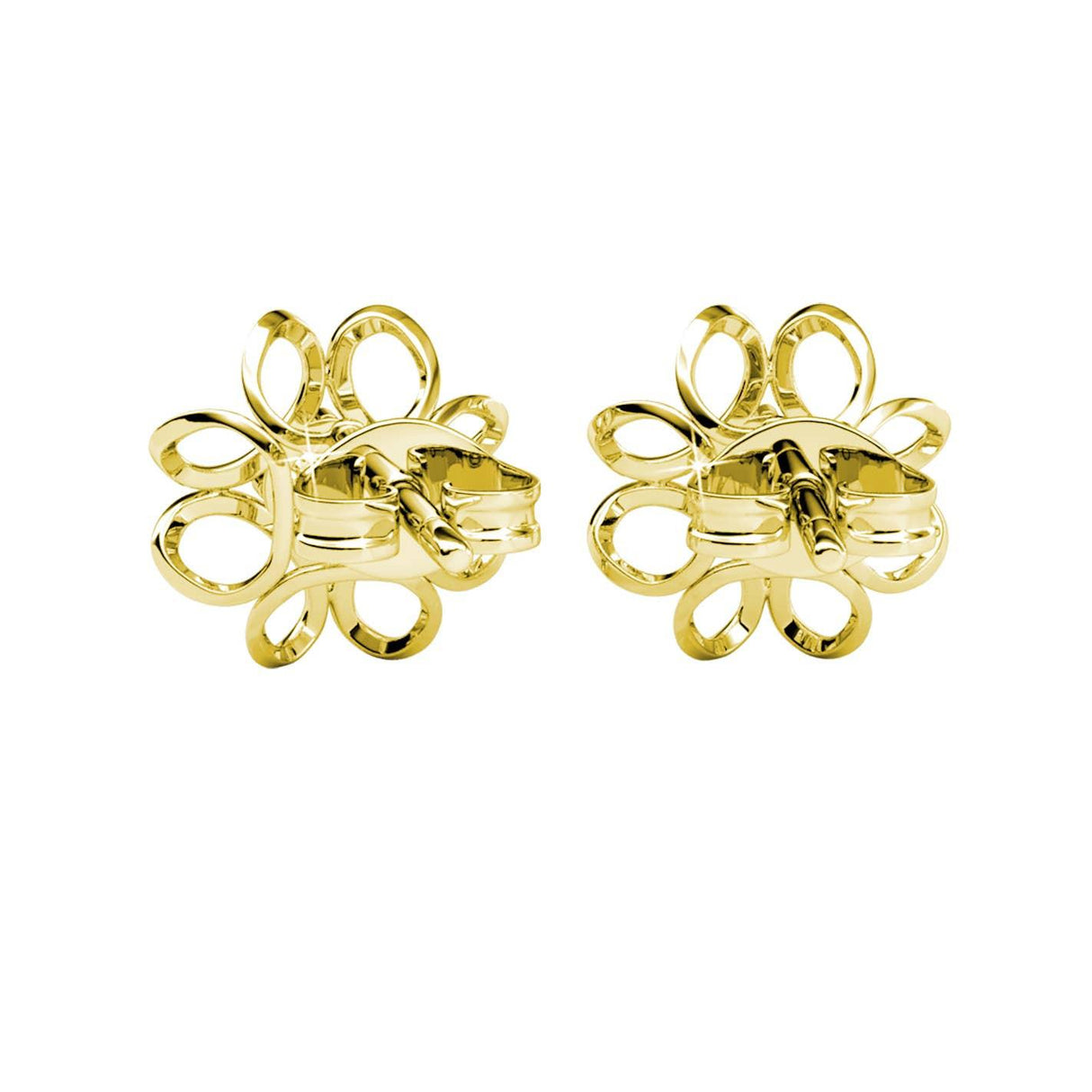 CARALI / MYC Paris - Daffodil Earrings - Gold and Crystal
